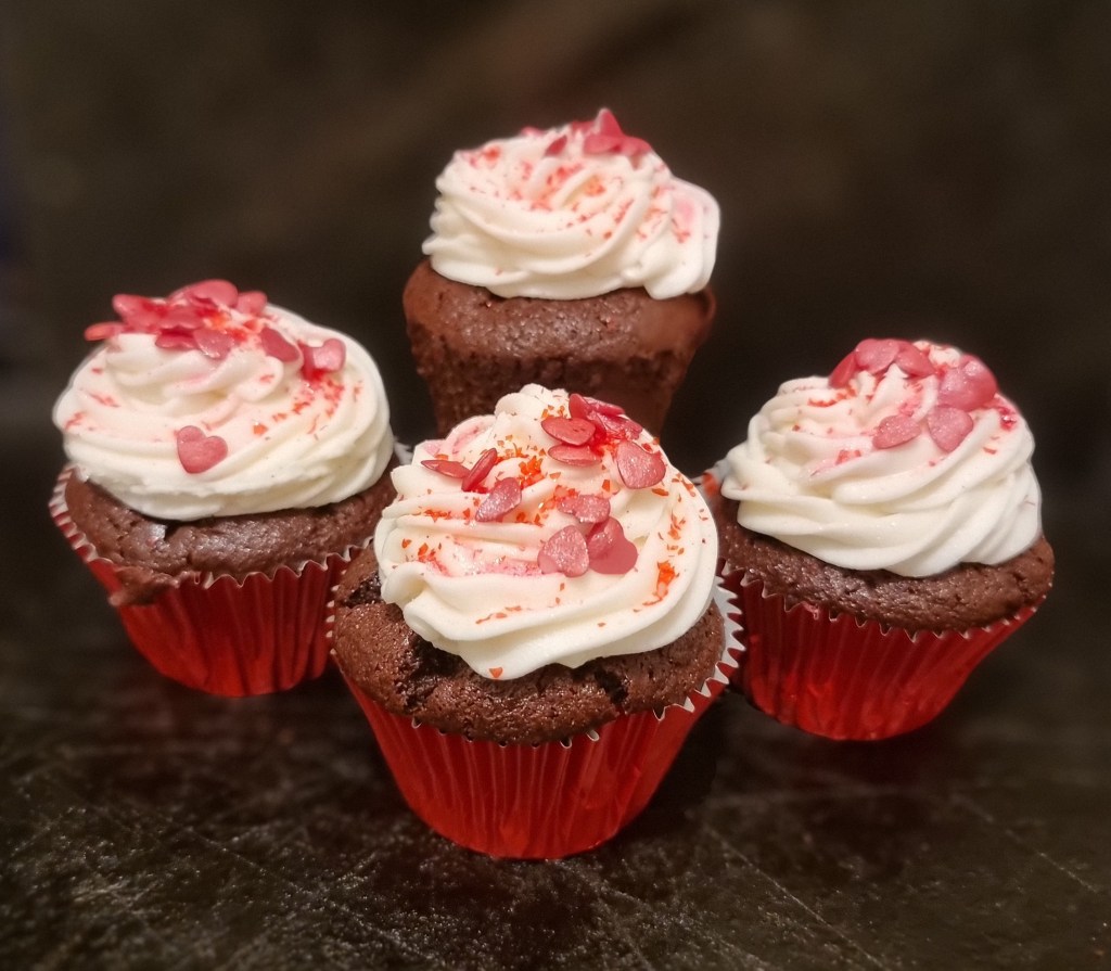 Valentine’s Chocolate & Stout&nbsp;Cupcakes