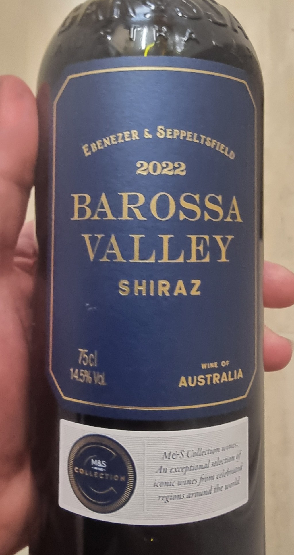 Supermarket Slurps – M&S Ebenezer and Seppeltsfield Shiraz 2022